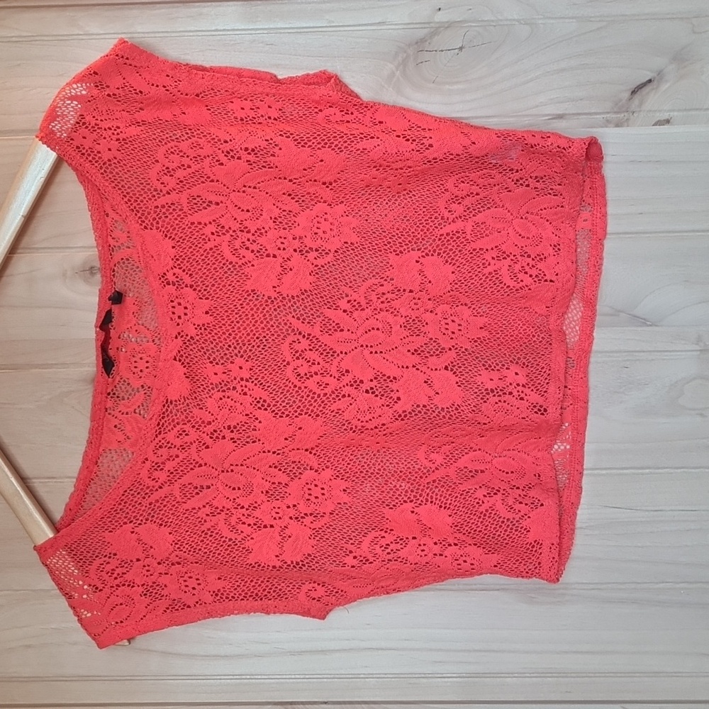 Sofia by Sofia Vergara Sunset Orange Crop Top